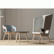 Fauteuil lounge à haut dossier Twist & Sit Fauteuil lounge à haut dossier Twist & Sit