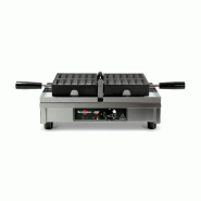 Gaufrier professionnel 4x5 Liège 180° simple G/D Krampouz