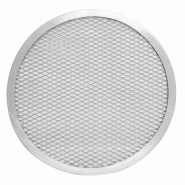 Grille à pizza ronde perforée en aluminium (Ø)355 mm