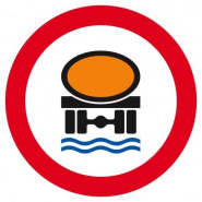 Interdit transport prod. Polluants les eaux d.300mm TALIAPLAST | 622286 Interdit transport prod. Polluants les eaux d.300mm TALIAPLAST | 622286
