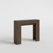 Itamoby Console Extensible 90X25/181 Cm Noyer Slick - marron VE09025COSLIC-NC