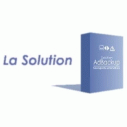 Logiciel de sauvegarde sécurisée de données - adbackup Logiciel de sauvegarde sécurisée de données - adbackup