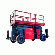 Nacelle ciseaux tout terrain 18m NCT18A MNG SORARE