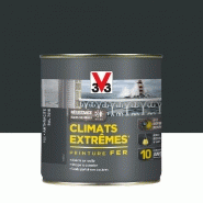 Peinture fer extérieur climats extrêmes® V33 anthracite mat 0.5 l