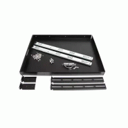 Plateau Coulissant 1U pour Clavier pour Montage en Rack de Serveur - 25 kg - Tiroir Coulissant en Ac_0