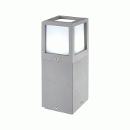ROSSINI ILLUMINAZIONE Lampadaire LED Oliver Bollard Gris 15W IP65 3000K 26cm - Groupe Rossini, éclairage de jardin design en aluminium moulé sous pr
