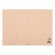 Set de table pour plateaux fast food papier recyclé 25x31cm naturel - par 2000