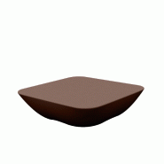 Table basse design PILLOW - marron