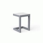 Table basse Posidonia en C - gris