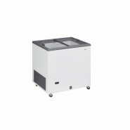 TENSAI Congélateur horizontal - Couvercle coulissant vitré - Volume net : 181 - 843x670x890 ICE220GTV - blanc ICE220GTV
