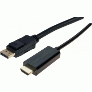 Cordon displayport 1.2 vers hdmi 2.0 actif - 2m 128146