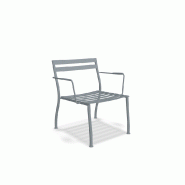 Fauteuil d'extérieur FLANER - gris foncé