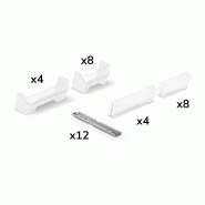 Kit 12 guides avec séparateurs + façades