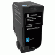 Lexmark 74C20C0 Cartouche de toner 1 pièce(s) Original Cyan