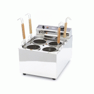 Maxima Cuiseur de pâtes - 4 x 2 L - avec 4 paniers – 31.5 × 46 × 30.5 cm – 2500 W - AKS-09374141
