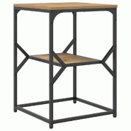 VidaXL Table d'appoint Chêne artisanal 41 x 40 x 60 cm Modèle Zenith Urban - 868242