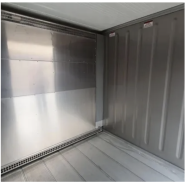 Container frigorifique et isolé repeint blanc, occasion révisée, garantie pièces 3 mois - 10HC REEFER