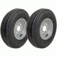 4.80/4.00-8 roues légales, haute vitesse, 400 8, 4ply, 100mm PCD - jeu de 2 4.80/4.00-8 roues légales, haute vitesse, 400 8, 4ply, 100mm PCD - jeu de 2