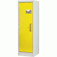 Armoire anti-feu PROline 6/20 F90, 1 porte gauche jaune, 6 tiroirs - CEMO - 12030