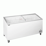Congélateur vitré de crème glacée IC551SCEB (540 / 481) blanc TEFCOLD