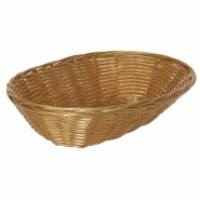 Corbeille ronde en osier poly Olympia x6 -