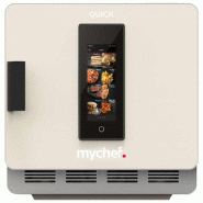 Four à cuisson rapide avec clavier tactile et écran led.Blanc - 400x630x410 mm - 3600 W 230/1V - QT11FB0D Mychef - blanc inox QT11FB0D