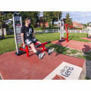 Appareil de musculation extérieur avec résistance réglable - LEG EXTENSION Appareil de musculation extérieur avec résistance réglable - LEG EXTENSION