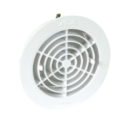 Grille de ventilation à encastrer aération intérieur à fermeture pvc d 125mm blanc - NICOLL - 1fatm125 - 408822 Grille de ventilation à encastrer aération intérieur à fermeture pvc d 125mm blanc - NICOLL - 1fatm125 - 408822