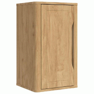 Helloshop26 - Armoire murale de salle de bain moderne avec rangement ajustable 35 x 30 x 60 cm en bois de pin marron 02_0058947 - marron Bois massif 3