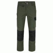 Herock pantalon de travail DERO kaki noir taille 42 - 42 vert textile 22MTR2101DK-42