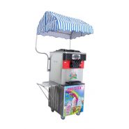 Icm-g33a-machine à glace italienne professionnelle - nk protelex -dimension lxlxh: 72x54x147 cm