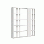 Itamoby Bibliothèque Ouverte Kato D En Frêne Blanc - blanc VE6RDKT2FP4F2-BF