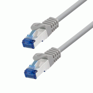 LogiLink Professional Câble patch Ultraflex, Cat.6A, S/FTP, 2,0 m, gris, 2 m - gris 4052792055801