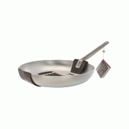 Mamù Sauteuse à pâtes en aluminium pur, gamme professionnelle, durable, 99,5 % aluminium pur, fabriquée en Italie, 36 cm HORHOSALXXXXXX36 - argent