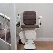 Monte-escalier  monorail pour escaliers tournants - Handicare Freecurve