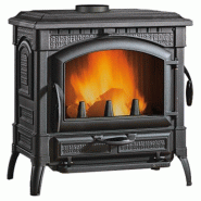 NORDICA poêle à bois vintage isottalean - noir isottalean