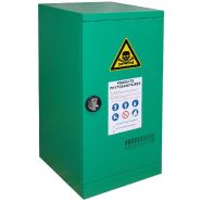 Armoire phytosanitaire basse 60L - Structure en acier robuste - Ventilation naturelle