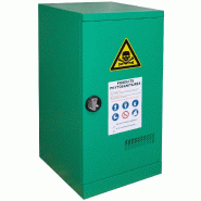 Armoire phytosanitaire de sécurité basse avec 1 porte - Structure en acier robuste - Ventilation naturelle