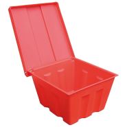 Bac à sel ou sable en PEHD 100 litres - étanche et résistant aux UV