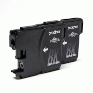 Brother LC1100BKBP2 cartouche d'encre 2 pièce(s) Original Noir