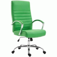 CLP Fauteuil de bureau XL Valais similicuir Vert - vert polyester 192393034 CLP Fauteuil de bureau XL Valais similicuir Vert - vert polyester 192393034