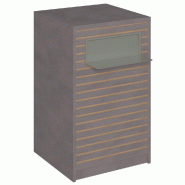 Comptoir Vertigo H T03naturel solo L60cm 1 tabl.Couliss.2tabl.Amoviblesbéton