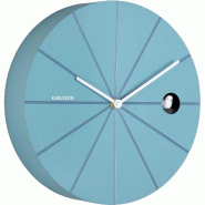 Horloge murale coucou en ABS Destacado bleu Karlsson - bleu 8714302770401