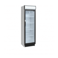 Réfrigérateur à boisson avec éclairage led dans le cadre de la porte - réf. Cev425cp blanc ou noir tefcold