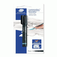 STAEDTLER Lumocolor 319 Lm - Blister 1 Feutre Permanent Spécial Textile Pointe Fine 0, 6 Mm Noir - 319 LM F-9