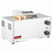Toaster (croque-monsieur) électrique 4 pinces - acier inox. - PD4CM-XP_0