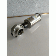 Vanne papillon inox 316l avec actionneur pneumatique gea modele 7330 atex