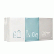 3 sacs de tri de recyclage mo6154-99 3 sacs de tri de recyclage mo6154-99