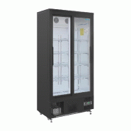 Armoire à boisson vertical double porte coulissante série g - PGJ448