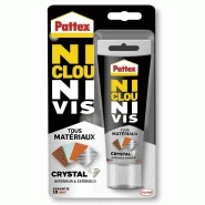 Colle de fixation PATTEX ni clou ni vis, 90 gr transparent